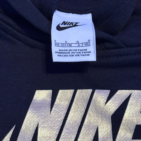 Nike Boys Long Sleeve Club Fleece Graphic Hoodie and Jogger Pants Set - Picture 3 of 7